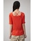 STRING DESIGN KNIT TOPS