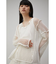 PATTERN MESH PULLOVER