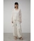 PATTERN MESH PULLOVER