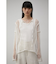 PATTERN MESH PULLOVER