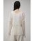 PATTERN MESH PULLOVER