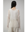 PATTERN MESH PULLOVER
