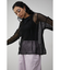 PATTERN MESH PULLOVER