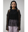 PATTERN MESH PULLOVER