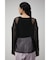 PATTERN MESH PULLOVER