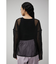 PATTERN MESH PULLOVER