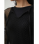 PATTERN MESH PULLOVER