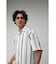 MULTI STRIPE CREPE WEAVE SHIRT