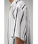 MULTI STRIPE CREPE WEAVE SHIRT
