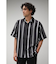 MULTI STRIPE CREPE WEAVE SHIRT