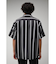 MULTI STRIPE CREPE WEAVE SHIRT