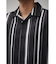 MULTI STRIPE CREPE WEAVE SHIRT