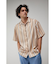 MULTI STRIPE CREPE WEAVE SHIRT