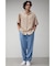 MULTI STRIPE CREPE WEAVE SHIRT