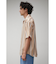 MULTI STRIPE CREPE WEAVE SHIRT