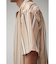 MULTI STRIPE CREPE WEAVE SHIRT