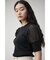 SHEER SLEEVE PUFF TOPS