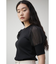 SHEER SLEEVE PUFF TOPS