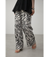 CENTER SEAM ZEBRA PANTS