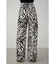 CENTER SEAM ZEBRA PANTS