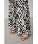 CENTER SEAM ZEBRA PANTS