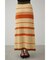 MULTI BORDER MESH KNIT SKIRT
