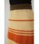 MULTI BORDER MESH KNIT SKIRT