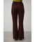 JACQUARD RIB FLARE PANTS