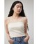 A／B DOUBLE STRAP TUBE TOP