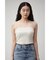 A／B DOUBLE STRAP TUBE TOP