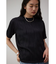 ソリッドテクスチャボクシーTシャツ