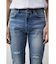AZUL DENIM ヘムダメージスキニー