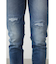 AZUL DENIM ヘムダメージスキニー