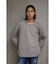 タックジャガードロングTシャツ