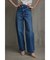 AZUL DENIM／ハイウエストオーバーラップデニム