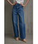 AZUL DENIM／ハイウエストオーバーラップデニム