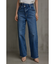 AZUL DENIM／ハイウエストオーバーラップデニム