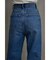 AZUL DENIM／ハイウエストオーバーラップデニム