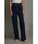 AZUL DENIM／ハイウエストオーバーラップデニム