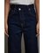 AZUL DENIM／ハイウエストオーバーラップデニム