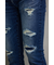 AZUL DENIM リペアスキニー