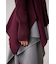 【PLUS】アシンメトリードレープニット
