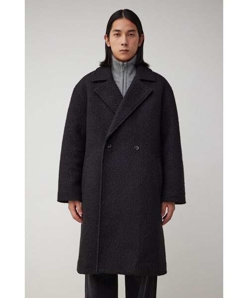 tumugu　シープパイル　ロングコート　チャコール tumugu シープパイル ロングコート チャコール tumuguシープ