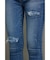 AZUL DENIM リペアスキニーデニム