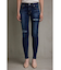 AZUL DENIM リペアスキニーデニム