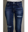 AZUL DENIM リペアスキニーデニム
