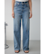 AZUL DENIM ハイウエストワイドデニム