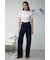 AZUL DENIM ハイウエストワイドデニム