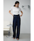 AZUL DENIM ハイウエストワイドデニム