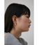 イレギュラーシェイプミニフープピアス